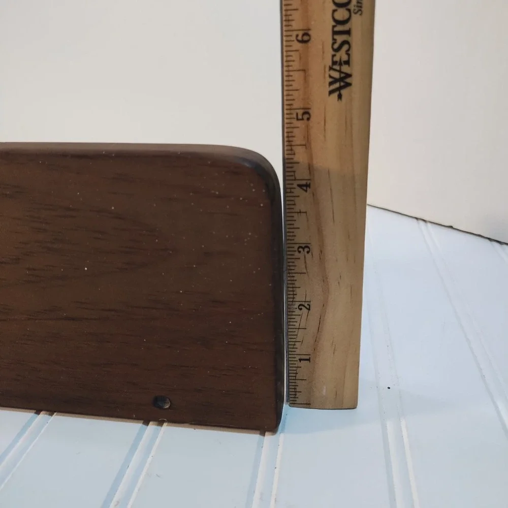 Vintage Wooden Wall Shelf Coat Rack 2 Peg Shamrock Cutout Display Shelf Rustic